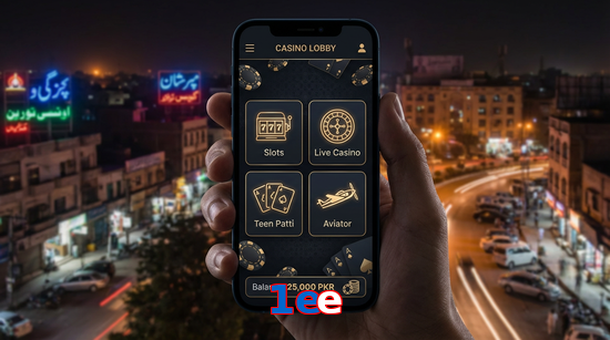 Main screen of 1Ee app page for PK players
