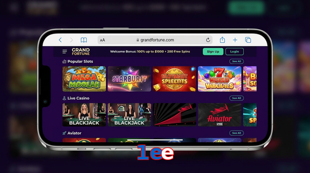 Main screen of 1Ee ios page for PK players