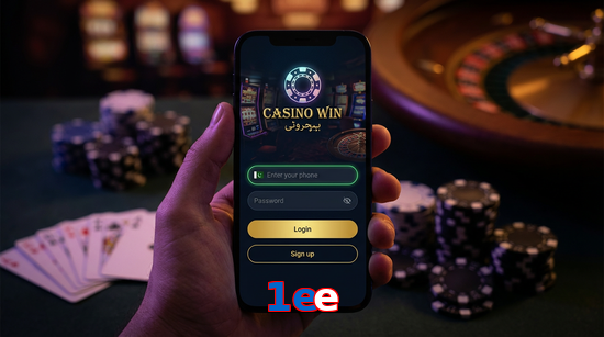 Main screen of 1Ee login page for PK players